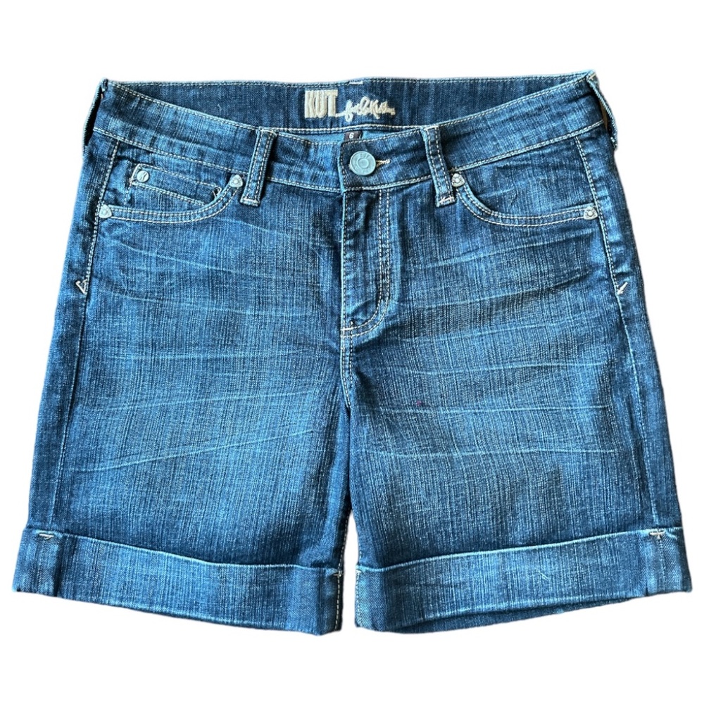 KUT From the Kloth Denim 6" Inseam Shorts Size 6